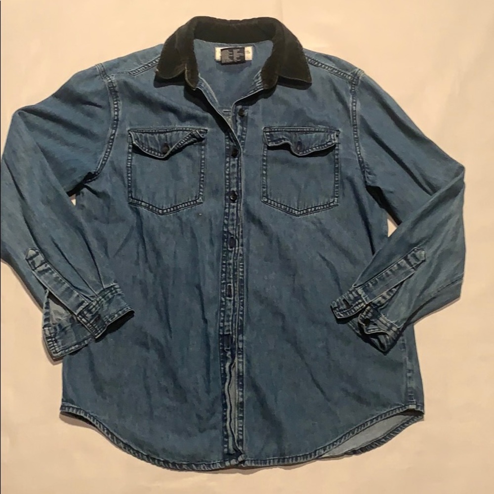 Petite Sophisticate & Co. Jean Shirt